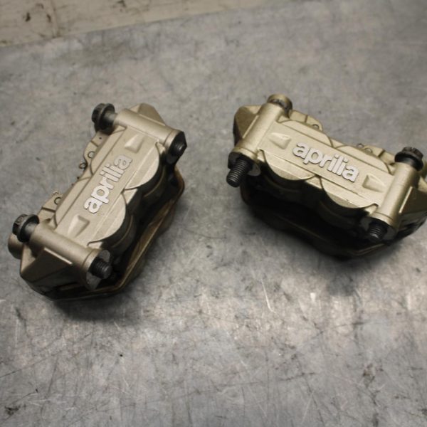 2009 Aprilia Shiver 750 SL750 RIGHT LEFT FRONT BRAKE CALIPER SET PAIR  BB506