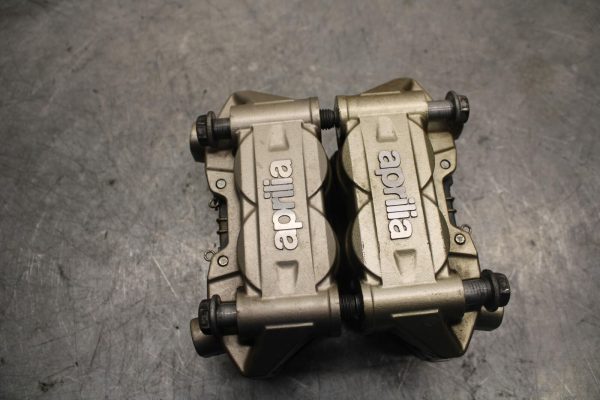 2009 Aprilia Shiver 750 SL750 RIGHT LEFT FRONT BRAKE CALIPER SET PAIR  BB506 - Image 8