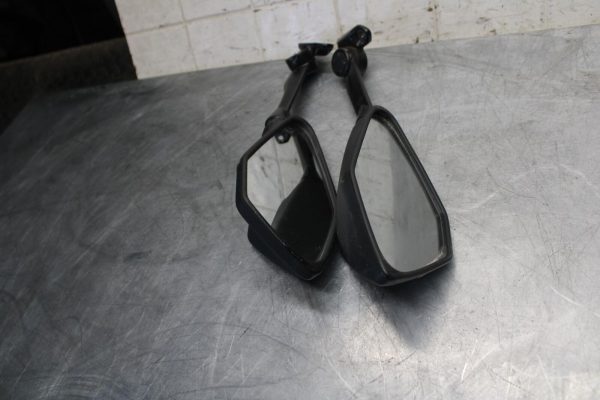 2015 Kawasaki Ninja 300 EX300B ABS REAR VIEW MIRROR SET PAIR MIRRORS BB518 - Image 8