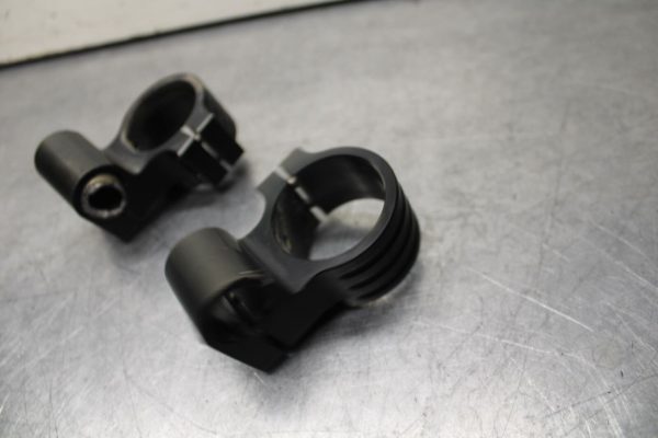 03-04 HONDA CBR600RR AFTERMARKET LEFT RIGHT CLIP ON ONS HANDLEBARS PAIR BB614 - Image 6