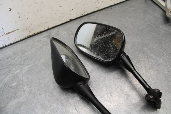 05-06 HONDA CBR600RR REAR VIEW MIRROR SET PAIR MIRRORS 88110-MEE-003  BB655 - Image 7