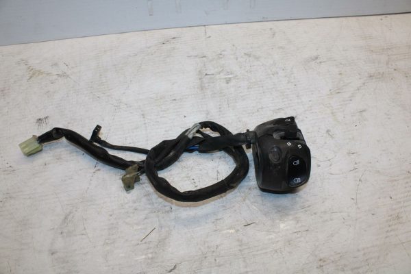 09 YAMAHA FZ6 LEFT CLIP ON HANDLE HORN SIGNALS SWITCH SWITCHES BB295 - Image 7