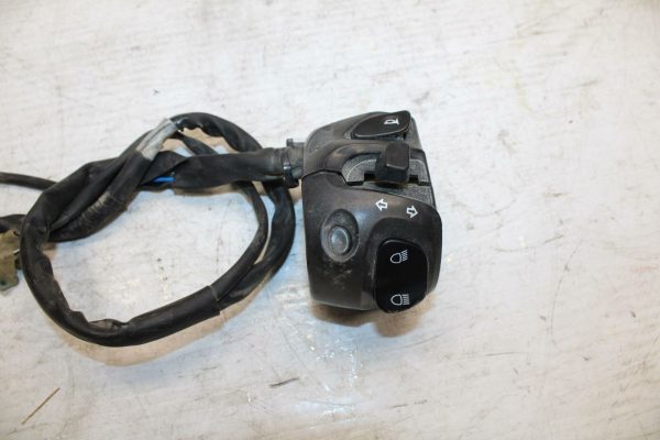 09 YAMAHA FZ6 LEFT CLIP ON HANDLE HORN SIGNALS SWITCH SWITCHES BB295 - Image 8