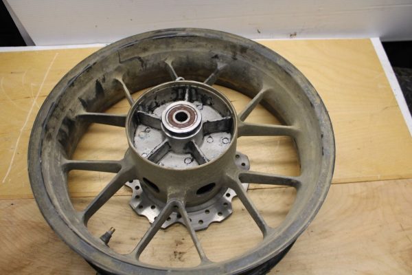 13-15 HONDA CBR500R REAR WHEEL BACK RIM W TIRE 42650-MGZ-305 BB315 - Image 7