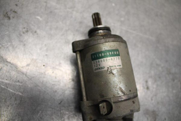 2002 Suzuki GSXR1000 ENGINE STARTING STARTER MOTOR -DC 12V 31100-40F00 BB73 - Image 3