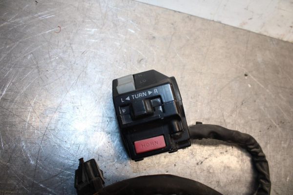 89-90 YAMAHA FZR600 LEFT CLIP ON HANDLE HORN SIGNALS SWITCH  BB76 - Image 4